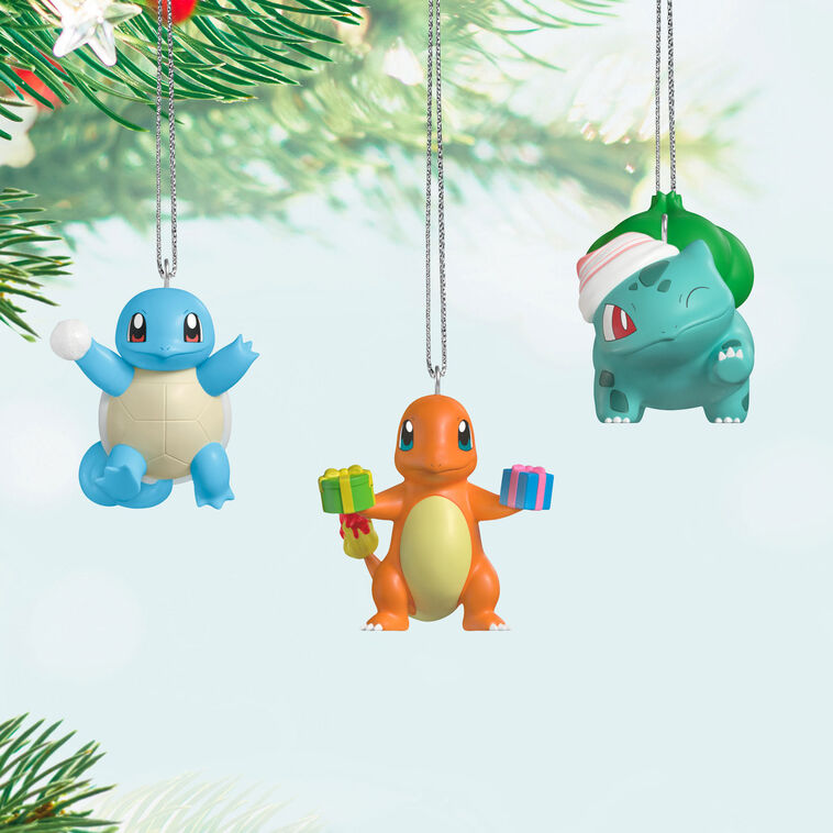 Squirtle, Charmander, Bulbasaur - Raymond's Hallmark
