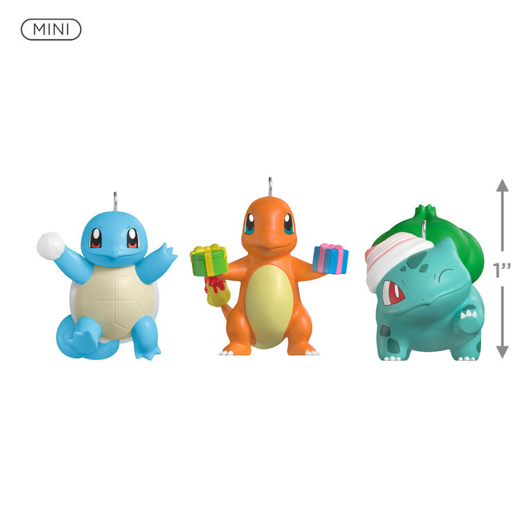 Squirtle, Charmander, Bulbasaur - Raymond's Hallmark