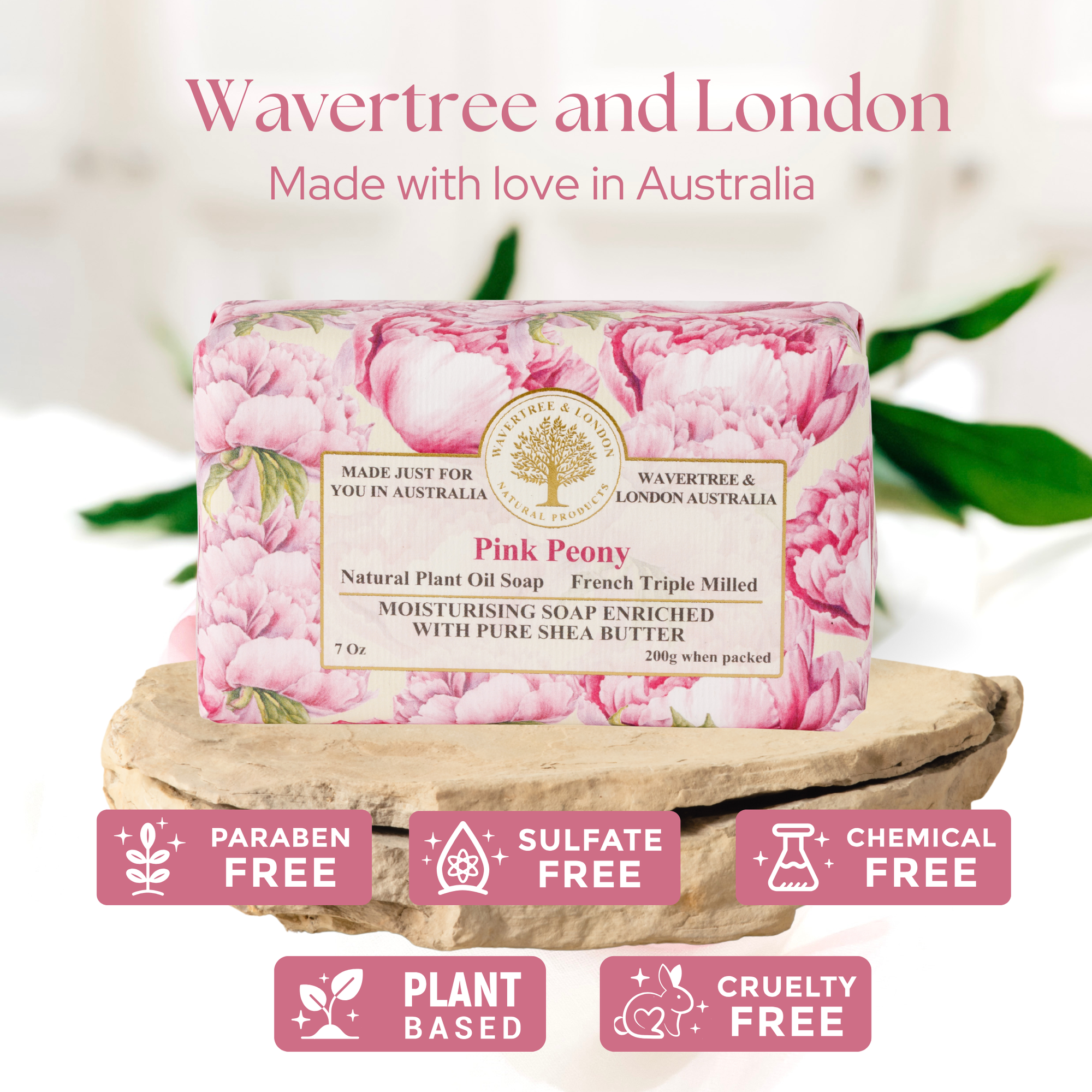 Pink Peony Soap