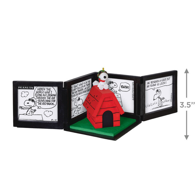 Snoopy as the Flying Ace Ornament - Raymond's Hallmark