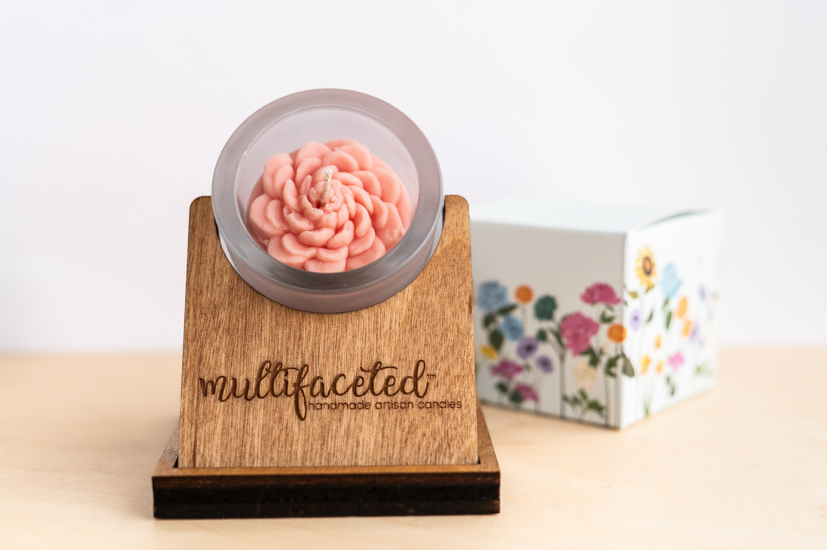 Ranunculus  Flower Top Candle 2.5 oz - Raymond's Hallmark