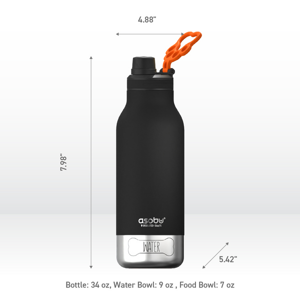 3-in-1 Ceramic Lined Bottle For You And Your Dog - Raymond's Hallmark