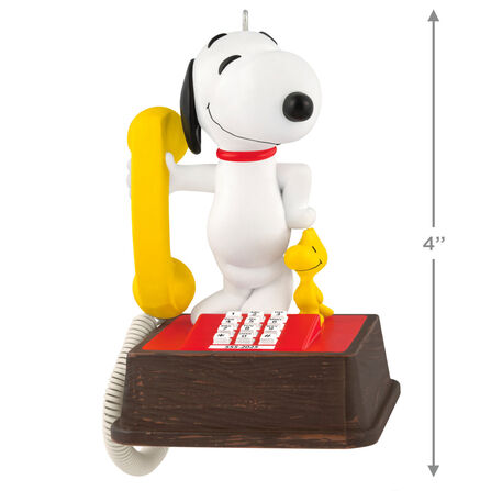 Peanuts® 75th Anniversary Hello, Snoopy! Ornament With Sound - Raymond's Hallmark
