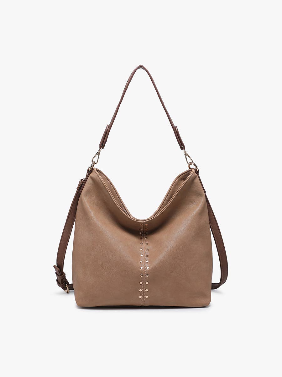Emery Hobo Crossbody Bag - Khaki/Brown - Raymond's Hallmark