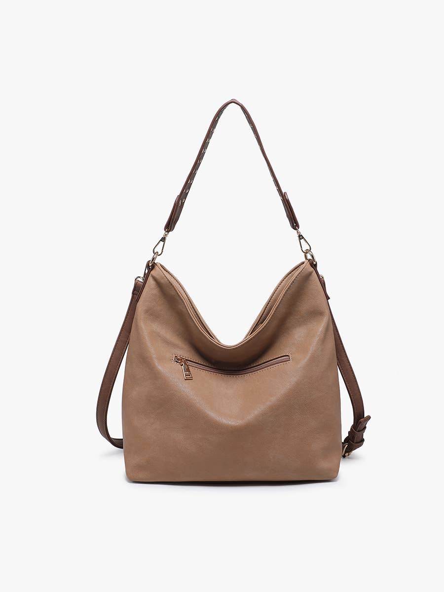 Emery Hobo Crossbody Bag - Khaki/Brown - Raymond's Hallmark