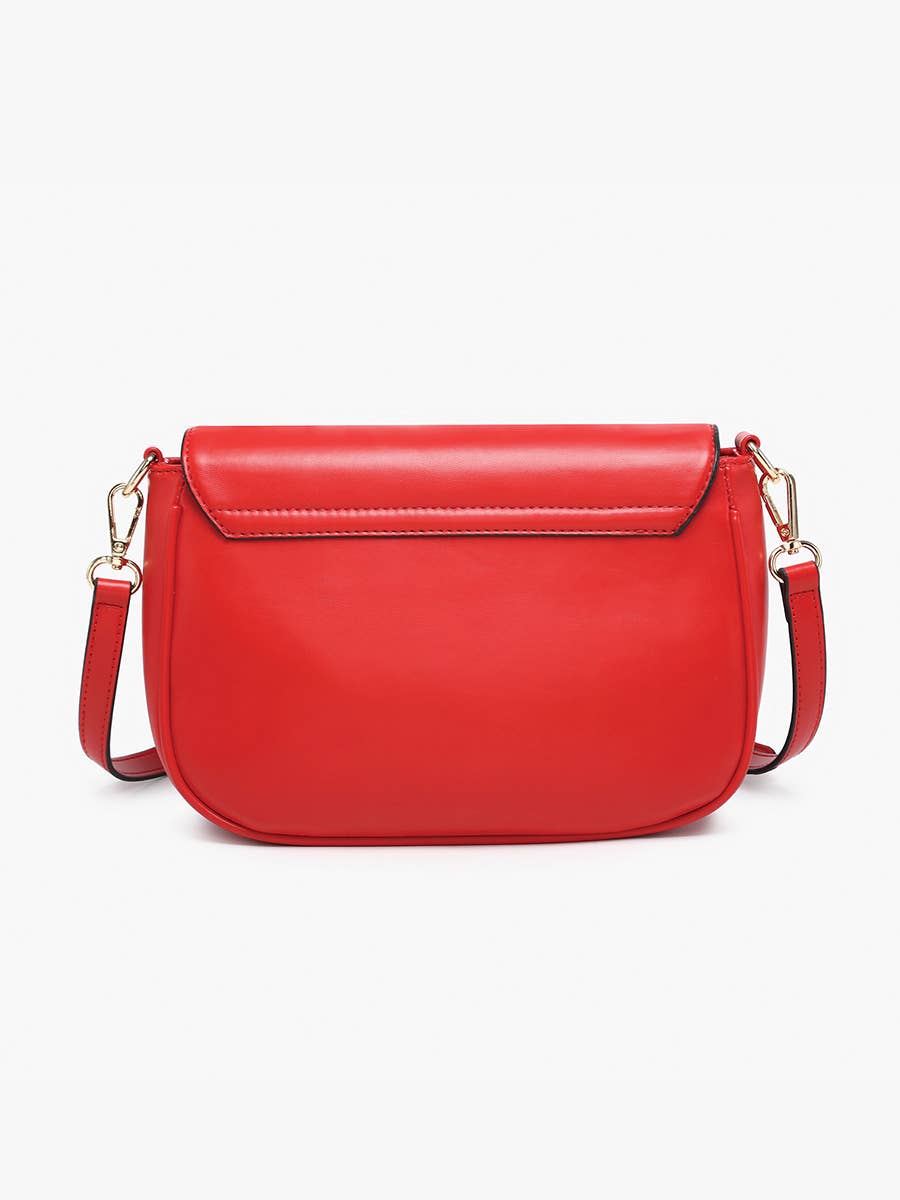 M2628 Lindsay Dual Zip Flapover Crossbody - Raymond's Hallmark