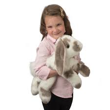 Ramsey Gray Spotted Bunny-Floppy - Raymond's Hallmark