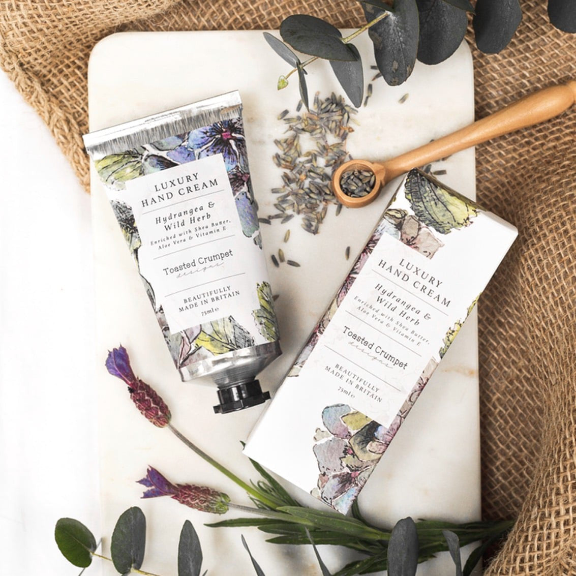 Hydrangea & Wild Herb Luxury Hand Cream - Raymond's Hallmark