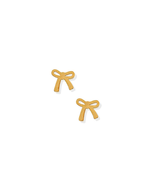 Screwback Stud Earrings-Ruby Bow - Raymond's Hallmark